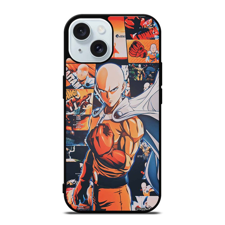 SAITAMA ONE PUNCH MAN COMIC iPhone 15 Case Cover