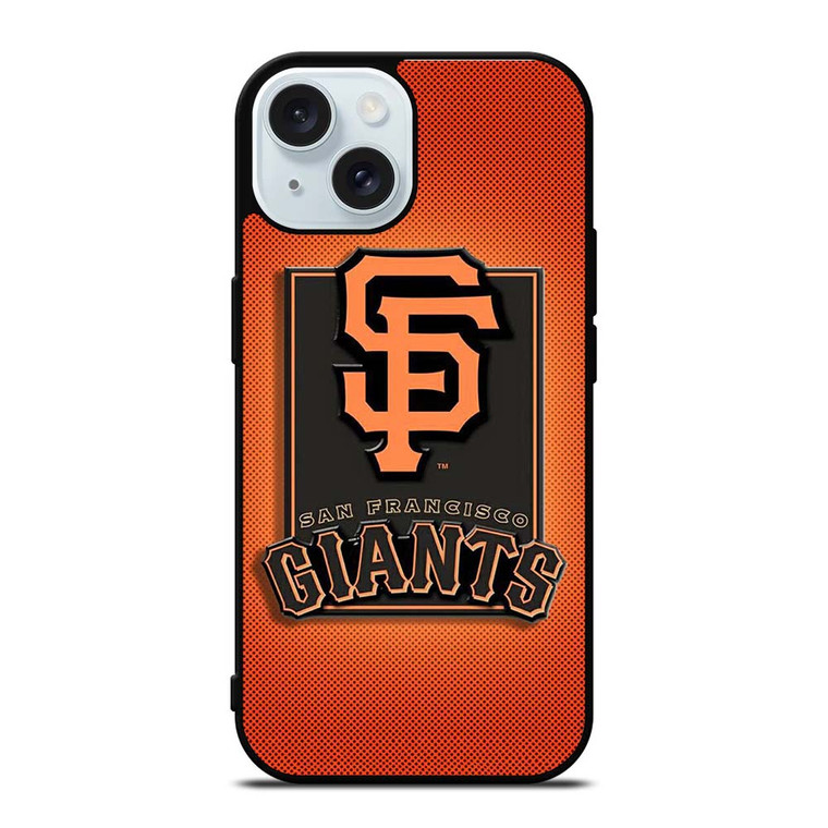 SAN FRANCISCO GIANTS LOGO BASEBALL EMBLEM iPhone 15 Case Cover