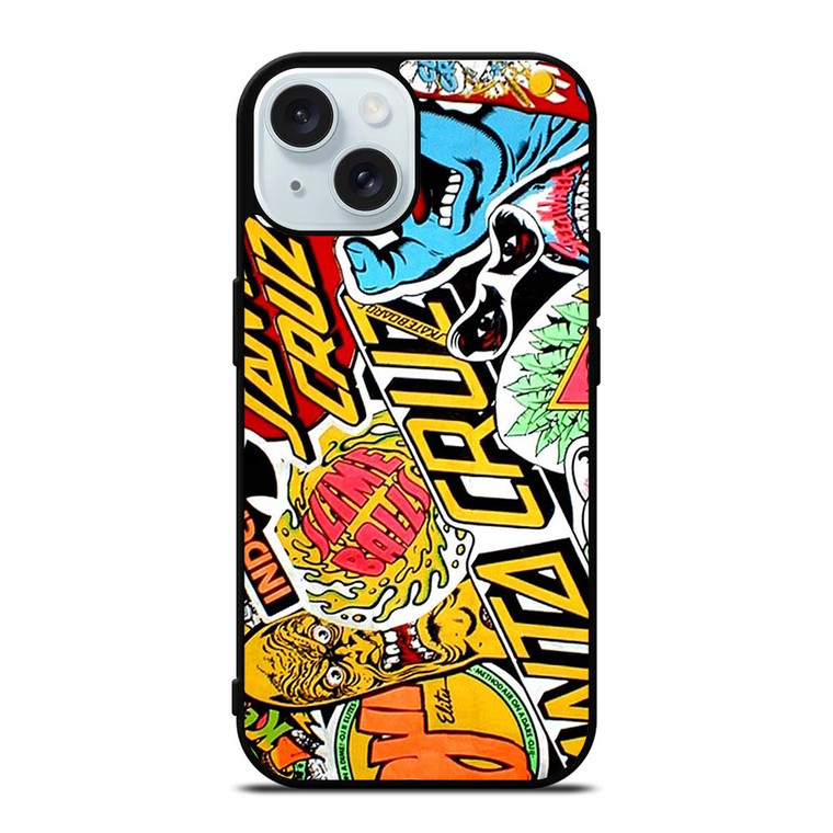 SANTA CRUZ POSTER iPhone 15 Case Cover