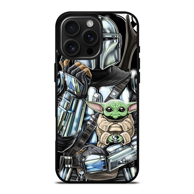 BABY YODA GROGU MANDALORIAN STAR WARS iPhone 16 Pro Max Case Cover