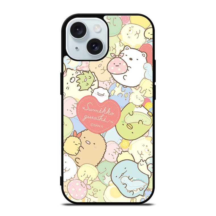 SUMIKKO GURASHI CUTE iPhone 15 Case Cover