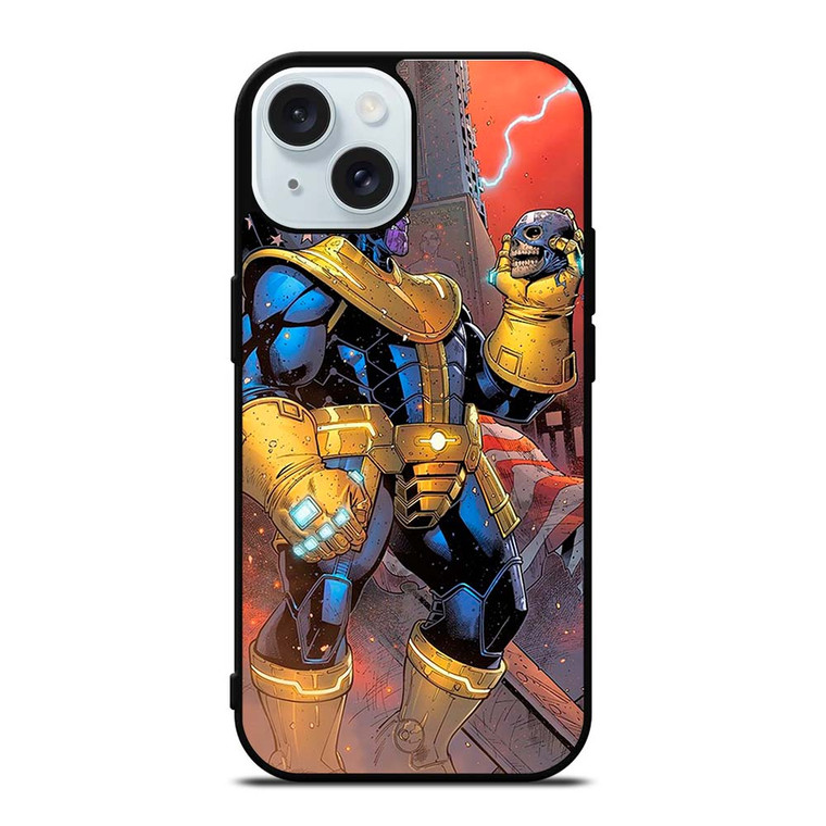 THANOS MARVEL CARTOON iPhone 15 Case Cover