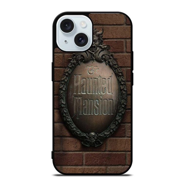 THE HAUNTED MANSION DISNEY WALL iPhone 15 Case Cover
