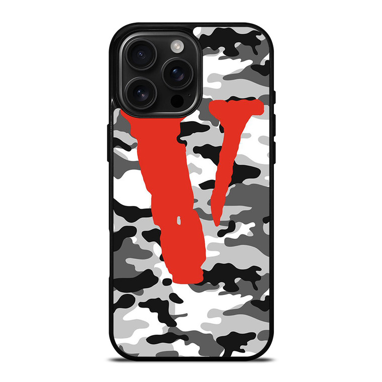 VLONE CAMO LOGO iPhone 16 Pro Max Case Cover