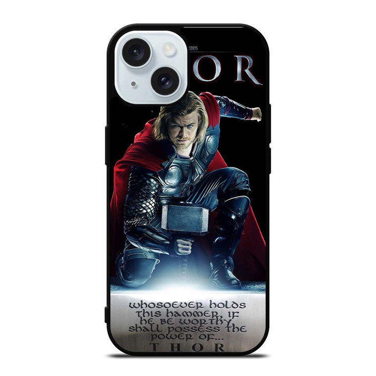 THOR MARVEL iPhone 15 Case Cover