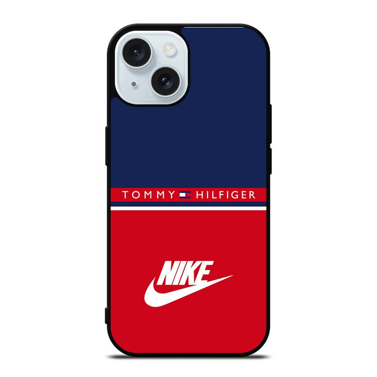 TOMMY HILFIGER NIKE LOGO iPhone 15 Case Cover TOMMY HILFIGER NIKE LOGO iPhone 15 Case Cover
