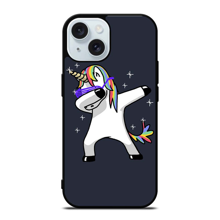 UNICORN DAB iPhone 15 Case Cover UNICORN DAB iPhone 15 Case Cover