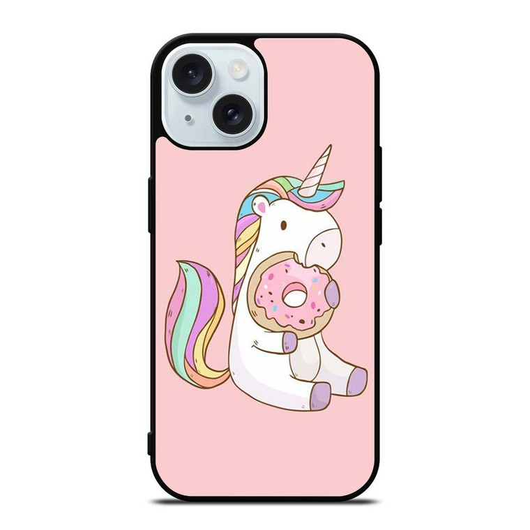 UNICORN DONUT iPhone 15 Case Cover UNICORN DONUT iPhone 15 Case Cover