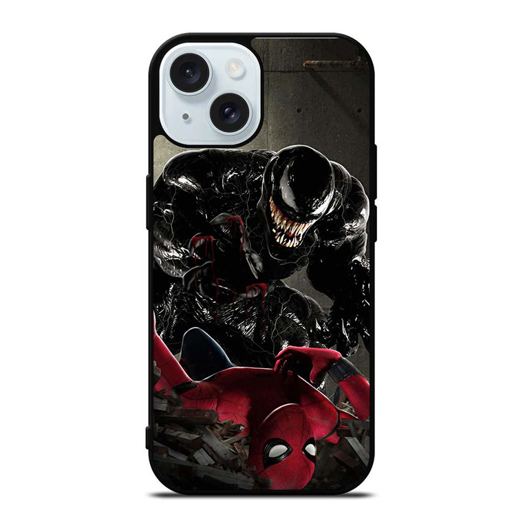 VENOM SPIDERMAN iPhone 15 Case Cover VENOM SPIDERMAN iPhone 15 Case Cover