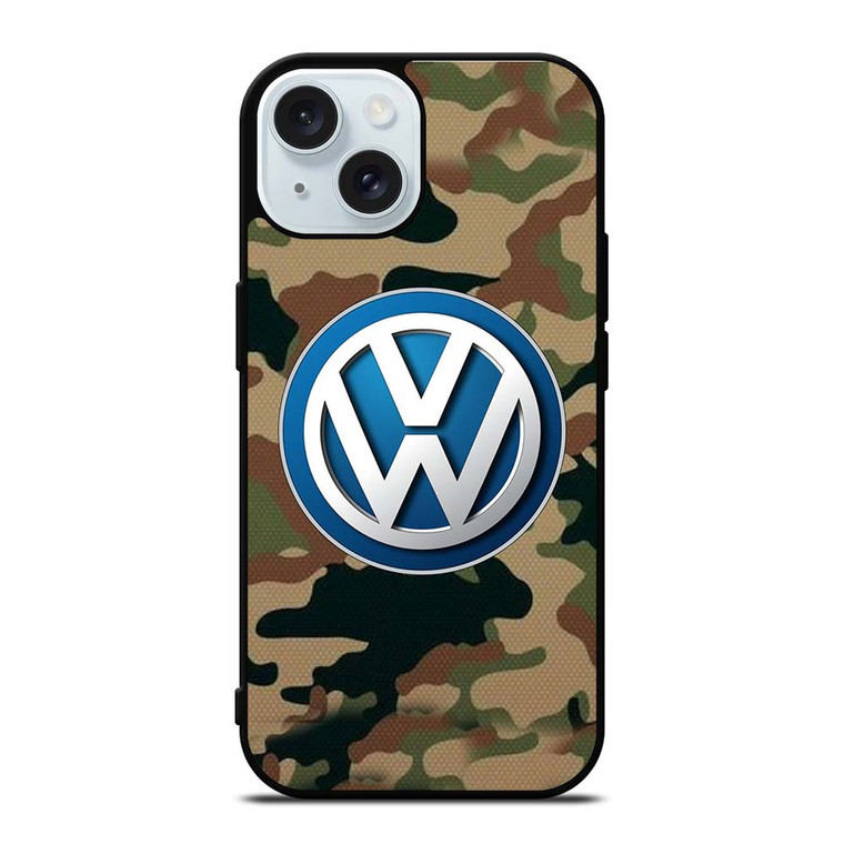 VW VOLKSWAGEN CAMO iPhone 15 Case Cover