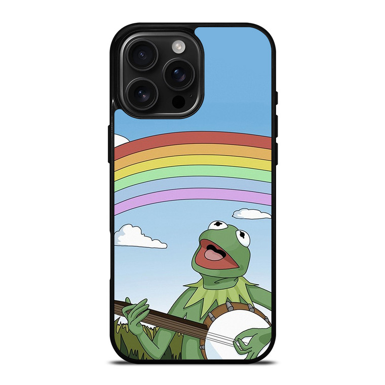 WHOLESOME KERMITTHE FROG iPhone 16 Pro Max Case Cover