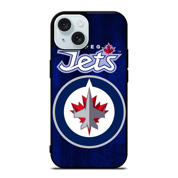 WINNIPEG JETS LOGO iPhone 15 Case Cover WINNIPEG JETS LOGO iPhone 15 Case Cover
