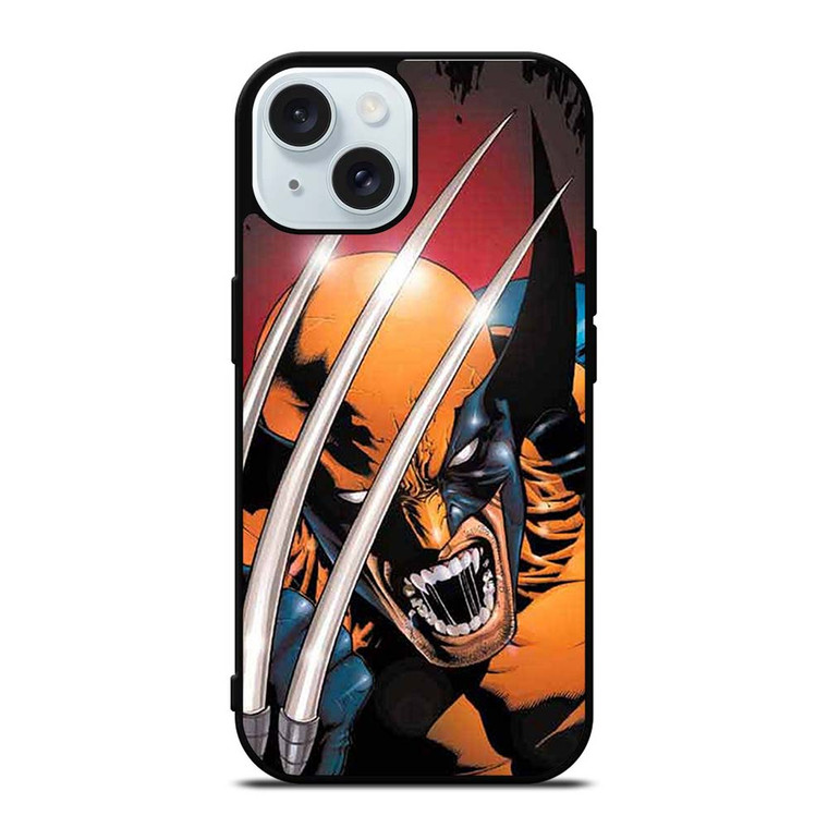 WOLVERINE CLAW X-MEN iPhone 15 Case Cover WOLVERINE CLAW X-MEN iPhone 15 Case Cover