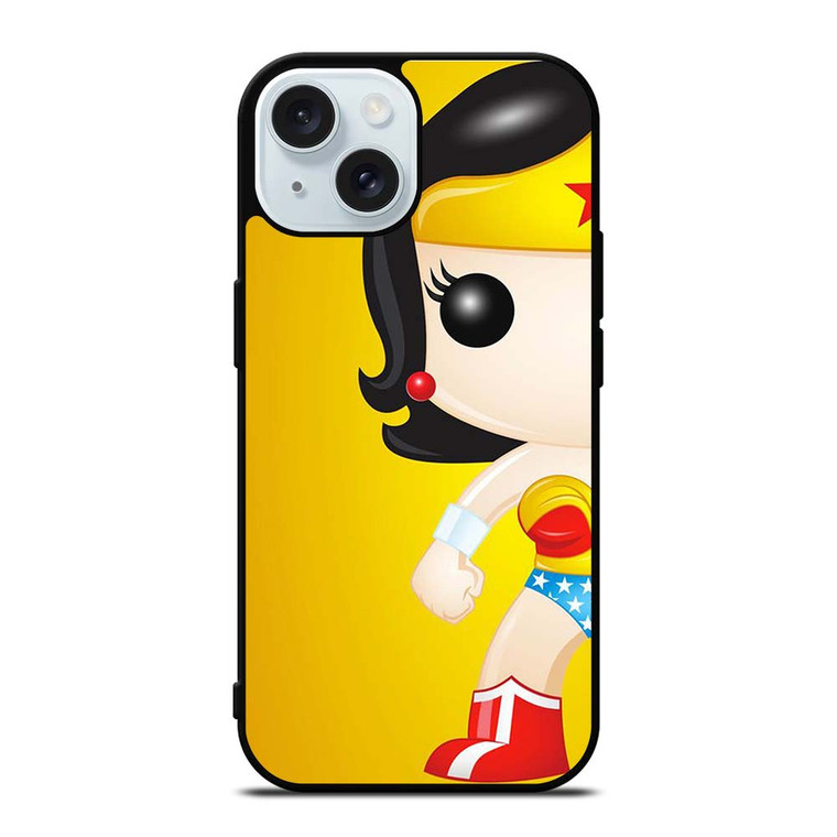 WONDER WOMAN KAWAII iPhone 15 Case Cover WONDER WOMAN KAWAII iPhone 15 Case Cover