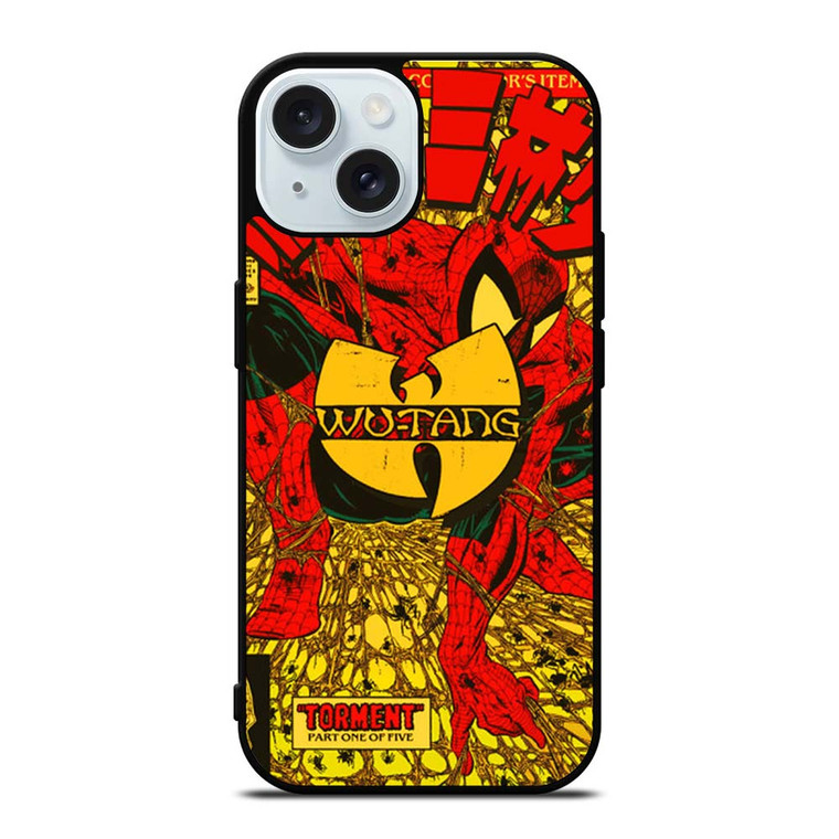 WUTANG CLAN SPIDER MAN iPhone 15 Case Cover WUTANG CLAN SPIDER MAN iPhone 15 Case Cover