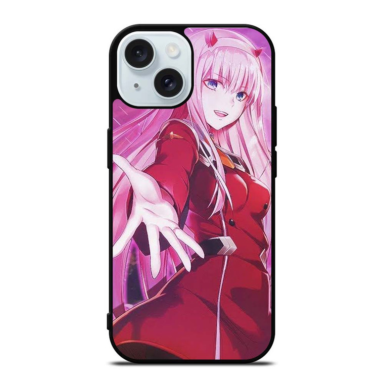 ZERO TWO DARLING IN THE FRANXX 3 iPhone 15 Case Cover ZERO TWO DARLING IN THE FRANXX 3 iPhone 15 Case Cover