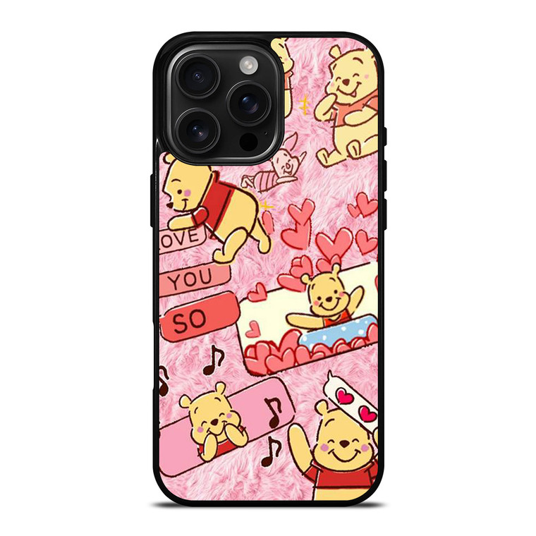 WINNIE THE POOH CUTE CARTOON iPhone 16 Pro Max Case Cover