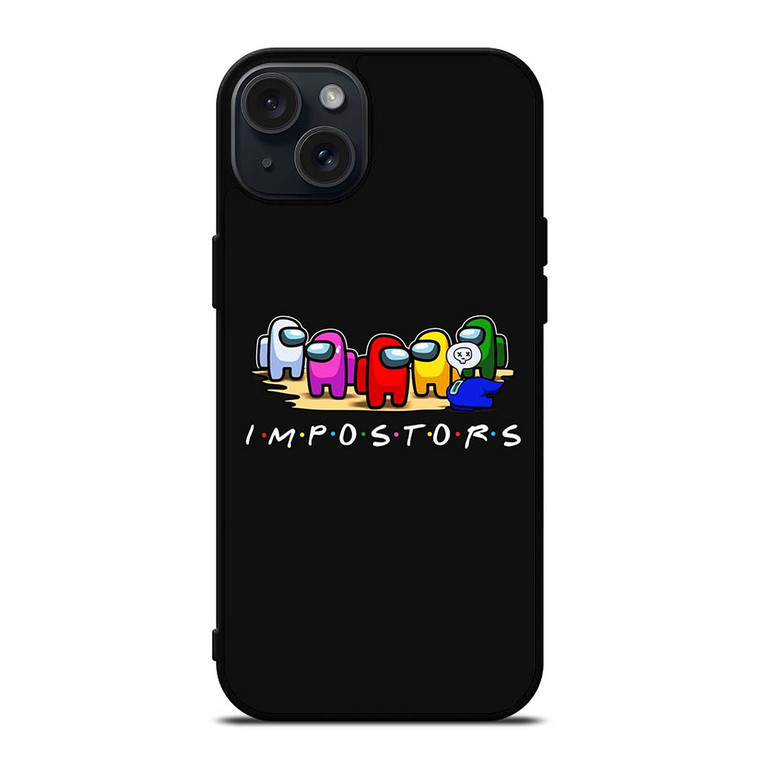 AMONG US IMPOSTORS FRIENDS ICON iPhone 15 Plus Case Cover