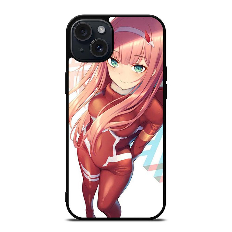 ANIME DARLING IN THE FRANXX ZERO TWO iPhone 15 Plus Case Cover ANIME DARLING IN THE FRANXX ZERO TWO iPhone 15 Plus Case Cover