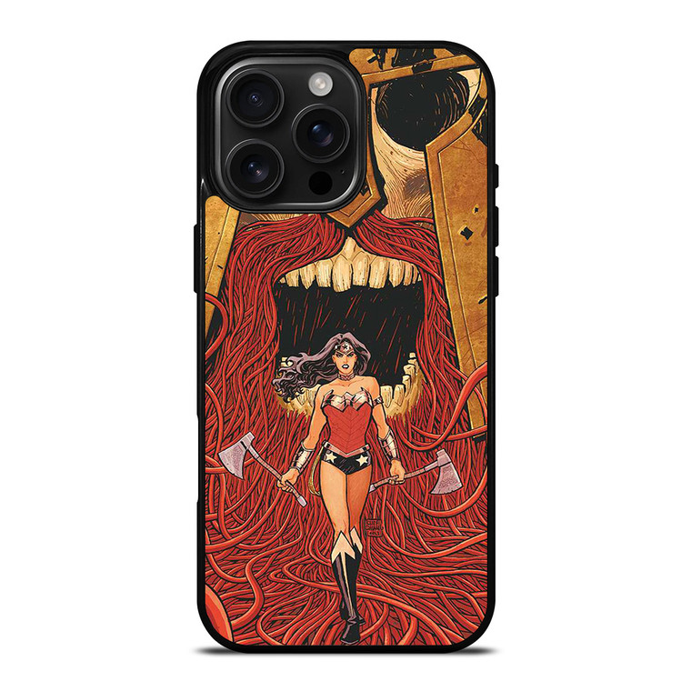 WONDER WOMAN CARTOON iPhone 16 Pro Max Case Cover