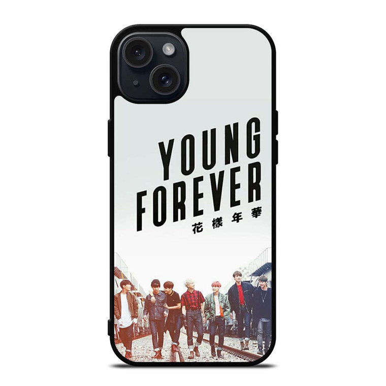 BANGTAN BOYS YOUNG FOREVER iPhone 15 Plus Case Cover BANGTAN BOYS YOUNG FOREVER iPhone 15 Plus Case Cover