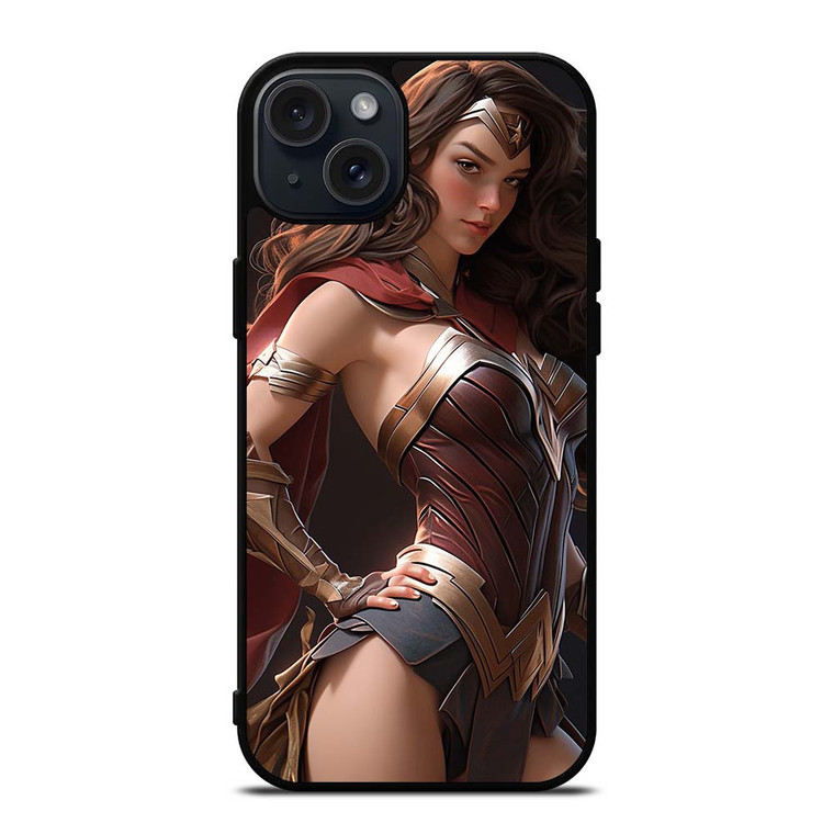 BEAUTIFUL WONDER WOMAN DC COMIC SUPERHERO iPhone 15 Plus Case Cover BEAUTIFUL WONDER WOMAN DC COMIC SUPERHERO iPhone 15 Plus Case Cover