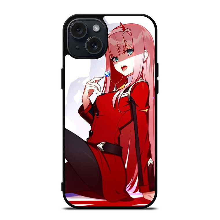 CARTOON ANIME ZERO TWO DARLING IN THE FRANXX iPhone 15 Plus Case Cover CARTOON ANIME ZERO TWO DARLING IN THE FRANXX iPhone 15 Plus Case Cover