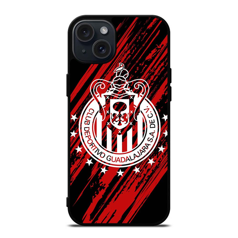 CHIVAS DE GUADALAJARA CLUB iPhone 15 Plus Case Cover CHIVAS DE GUADALAJARA CLUB iPhone 15 Plus Case Cover
