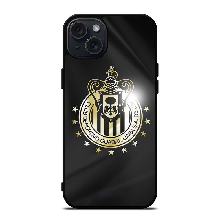 CHIVAS DE GUADALAJARA GOLD LOGO iPhone 15 Plus Case Cover CHIVAS DE GUADALAJARA GOLD LOGO iPhone 15 Plus Case Cover
