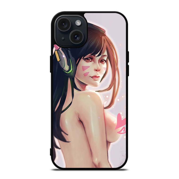 D.VA OVERWATCH ECCHI iPhone 15 Plus Case Cover D.VA OVERWATCH ECCHI iPhone 15 Plus Case Cover
