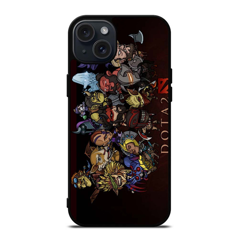 DOTA 2 HEROES CARTOON iPhone 15 Plus Case Cover
