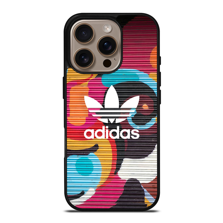 ADIDAS GRAFFITI STREET ART LOGO iPhone 16 Pro Case Cover