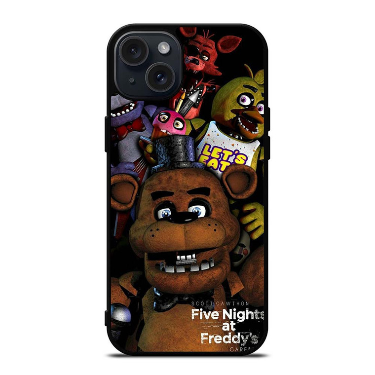 FIVE NIGHTS AT FREDDY'S SCOTT CAWTHON GAREBEAR iPhone 15 Plus Case Cover