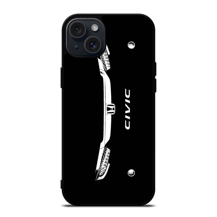 HONDA CIVIC ICON iPhone 15 Plus Case Cover HONDA CIVIC ICON iPhone 15 Plus Case Cover