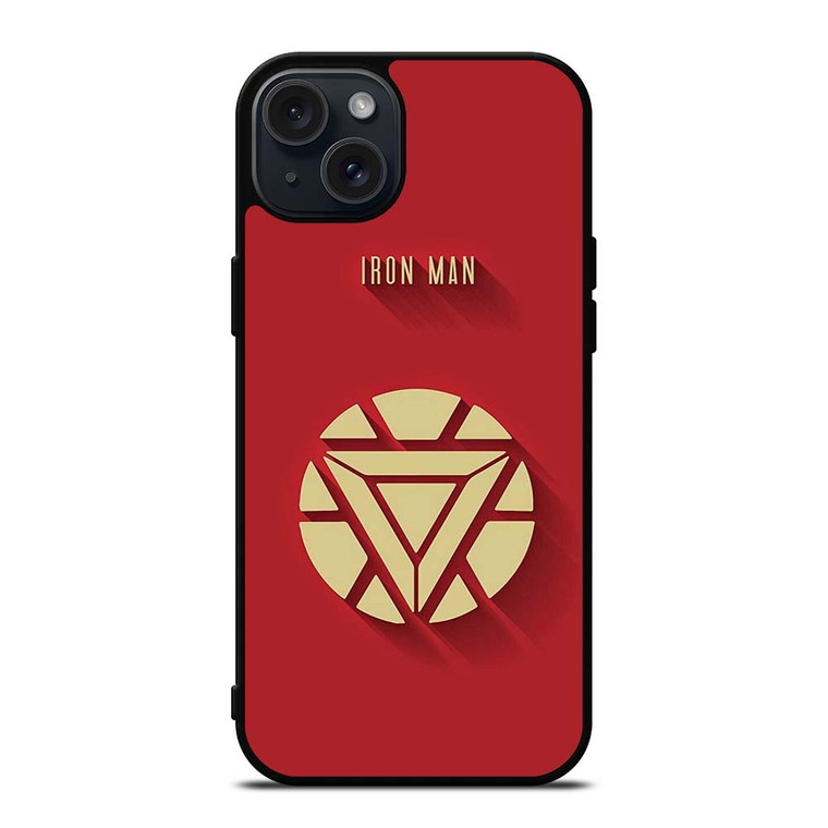 IRON MAN AVENGERS REACTOR LOGO iPhone 15 Plus Case Cover IRON MAN AVENGERS REACTOR LOGO iPhone 15 Plus Case Cover