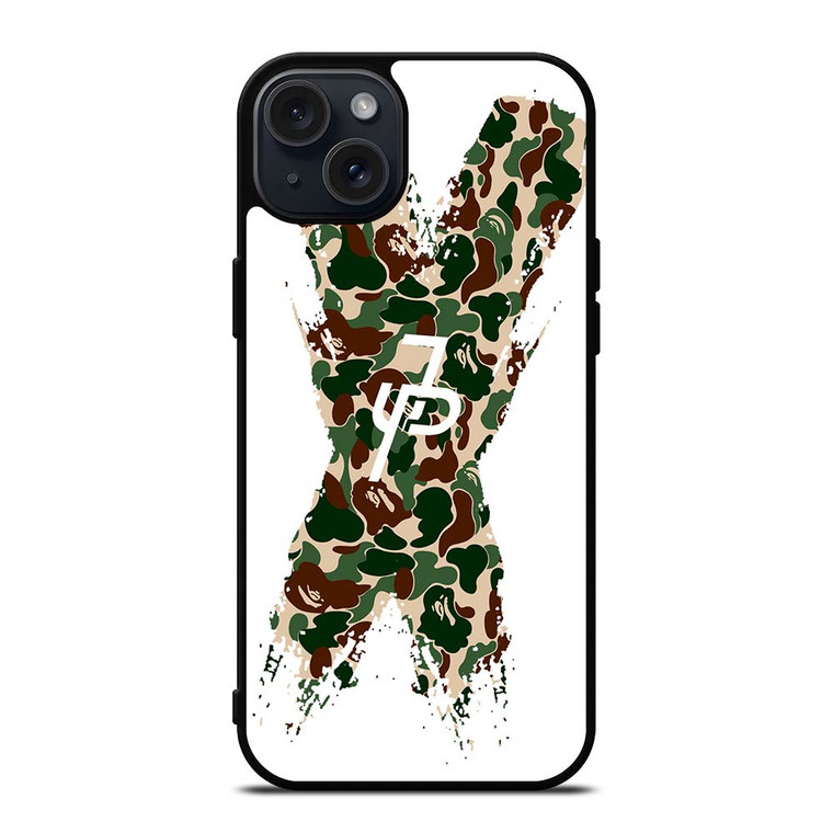 JAKE PAUL CROSS CAMO iPhone 15 Plus Case Cover JAKE PAUL CROSS CAMO iPhone 15 Plus Case Cover