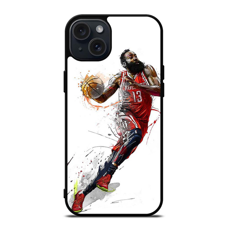 JAMES HARDEN 13 HOUSTON ROCKETS iPhone 15 Plus Case Cover JAMES HARDEN 13 HOUSTON ROCKETS iPhone 15 Plus Case Cover