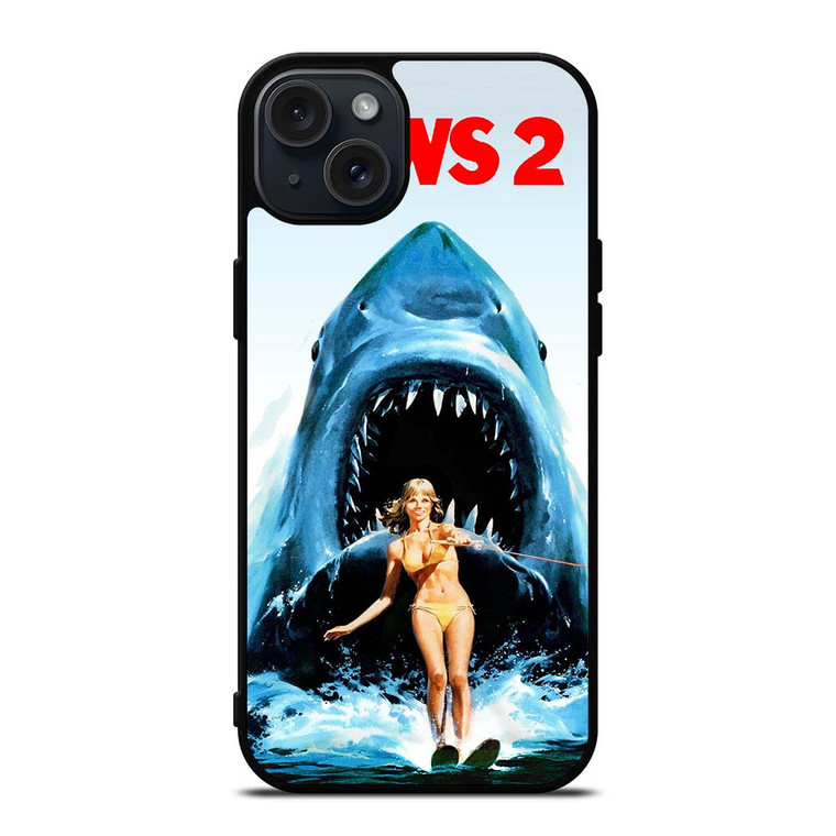 JAWS 2 SHARK iPhone 15 Plus Case Cover JAWS 2 SHARK iPhone 15 Plus Case Cover