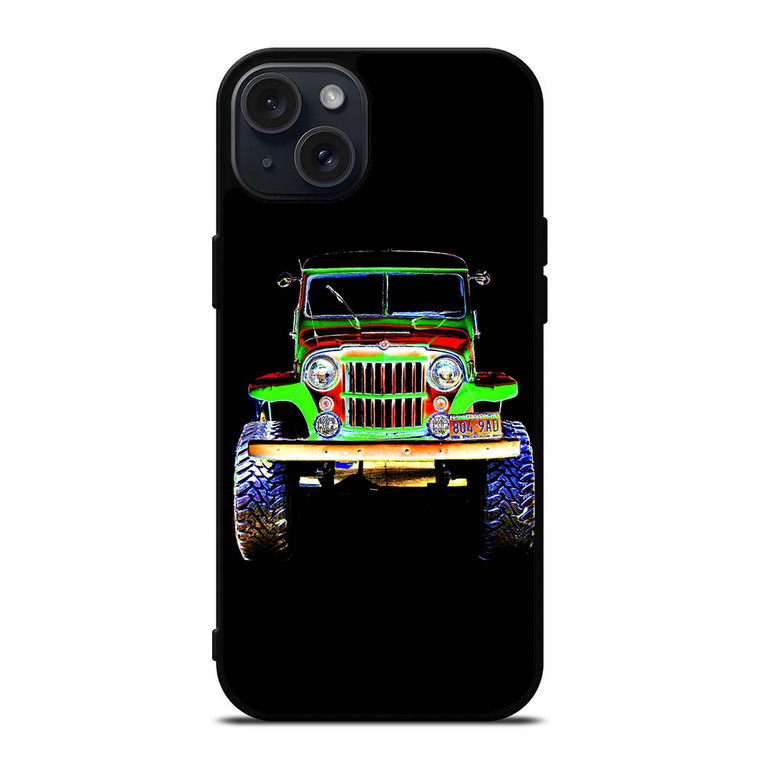 JEEP ART iPhone 15 Plus Case Cover JEEP ART iPhone 15 Plus Case Cover