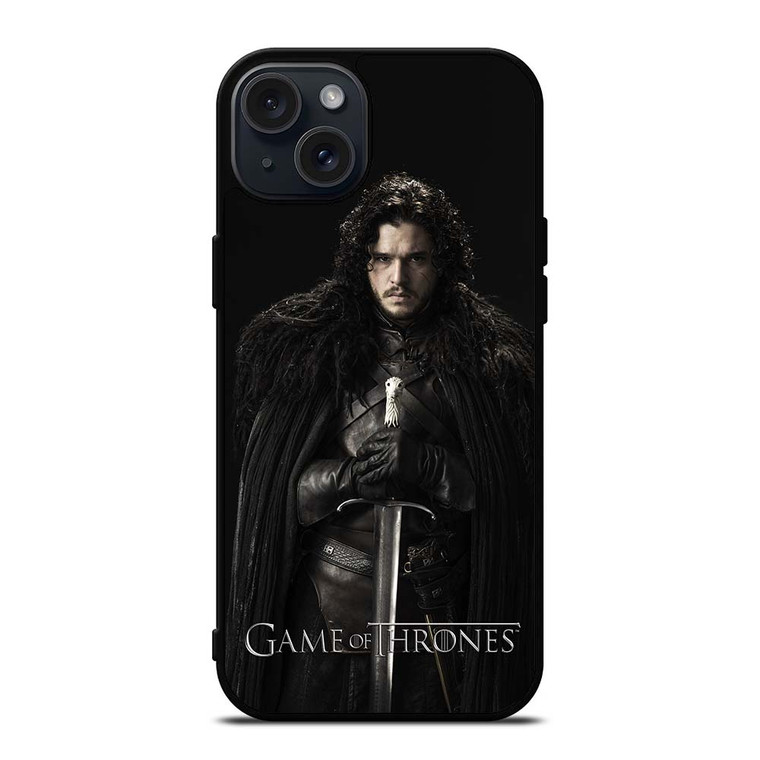 JON SNOW Game of Thrones iPhone 15 Plus Case Cover