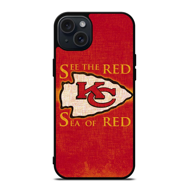 KANSAS CITY CHIEFS NFL iPhone 15 Plus Case Cover