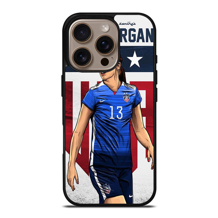 ALEX MORGAN USA SOCCER TEAM iPhone 16 Pro Case Cover