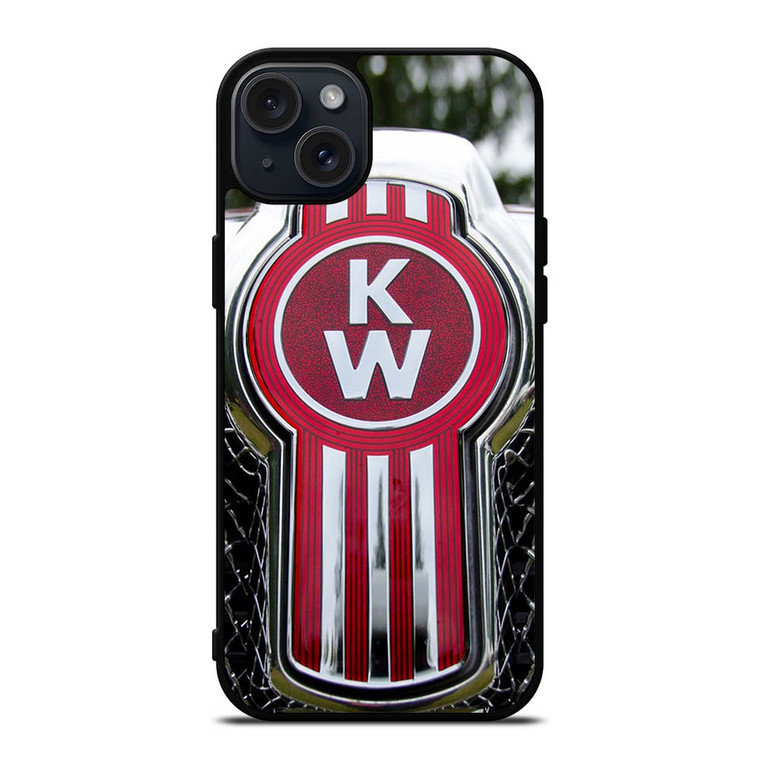 KENWORTH TRUCK Logo iPhone 15 Plus Case Cover KENWORTH TRUCK Logo iPhone 15 Plus Case Cover