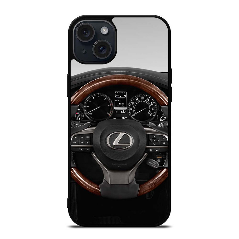 LEXUS STEERING WHEEL iPhone 15 Plus Case Cover