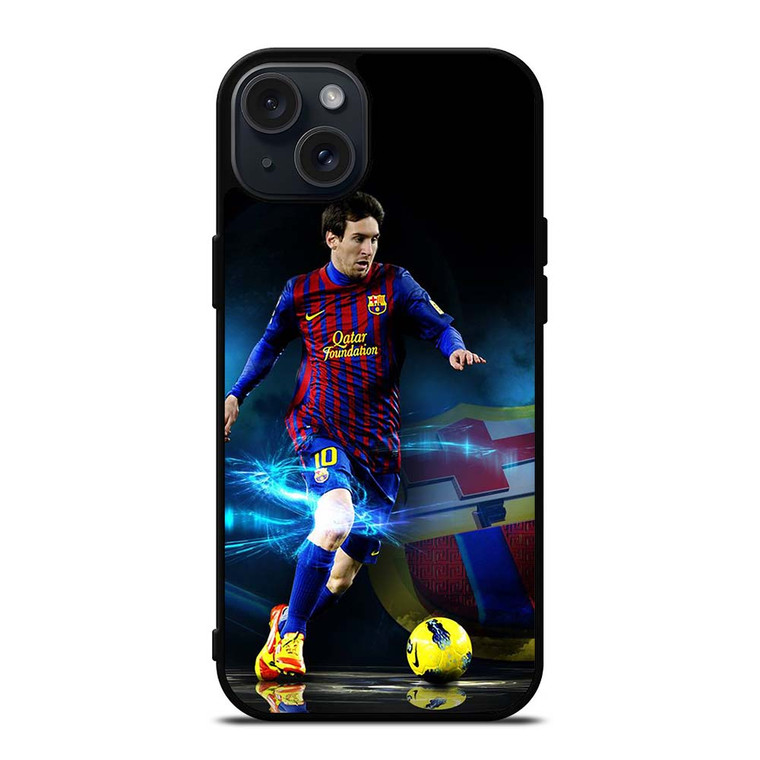 LIONEL MESSI BARCELONA iPhone 15 Plus Case Cover