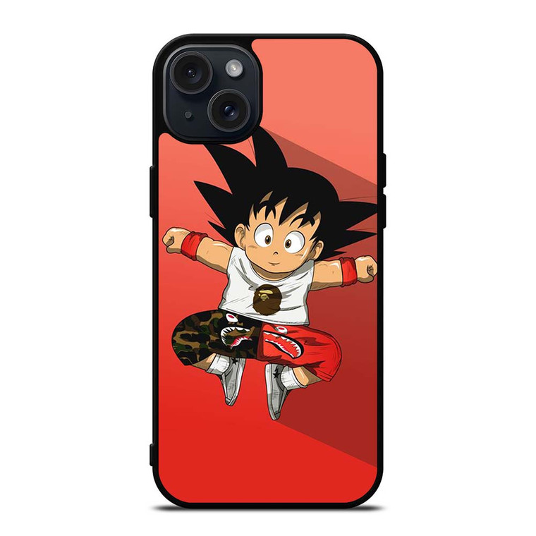 LITTLE SON GOKU CAMO BAPE SHARK iPhone 15 Plus Case Cover LITTLE SON GOKU CAMO BAPE SHARK iPhone 15 Plus Case Cover
