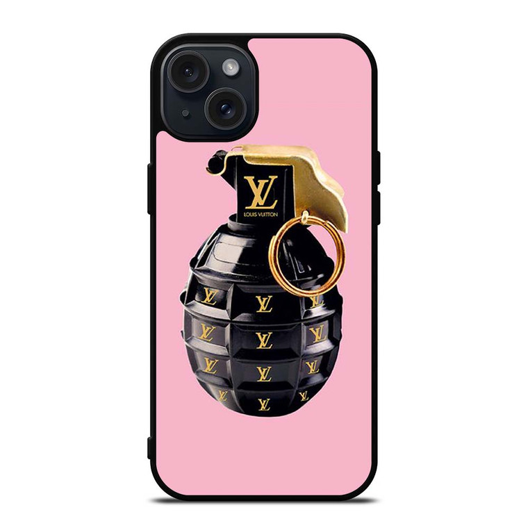LOUIS VUITTON LV LOGO GRENADE iPhone 15 Plus Case Cover