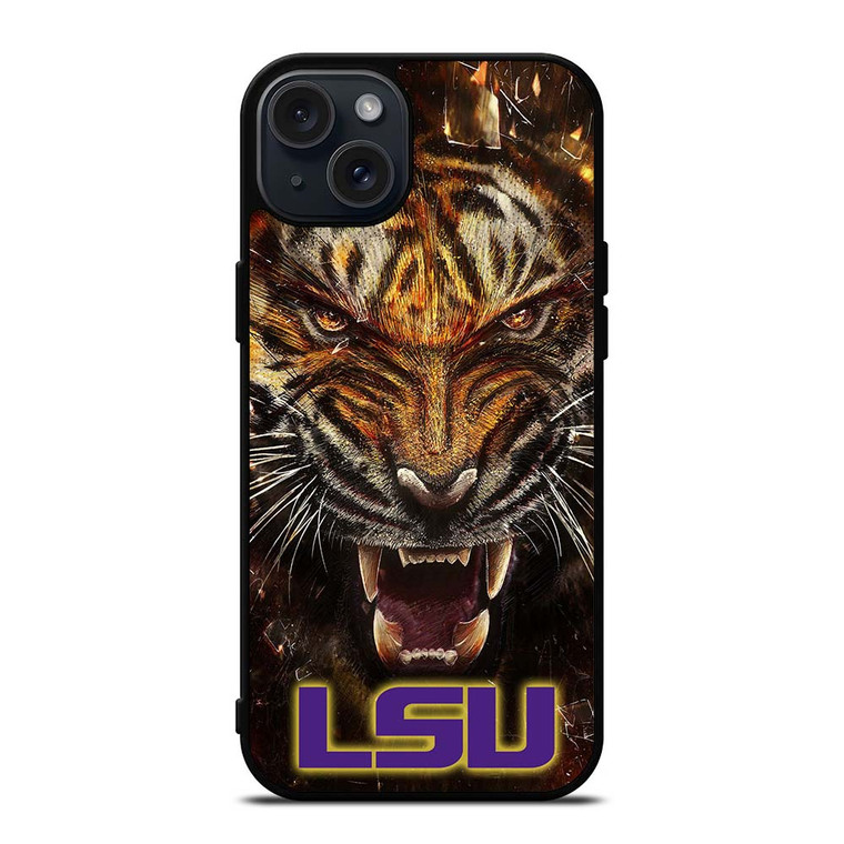 LSU TIGERS iPhone 15 Plus Case Cover