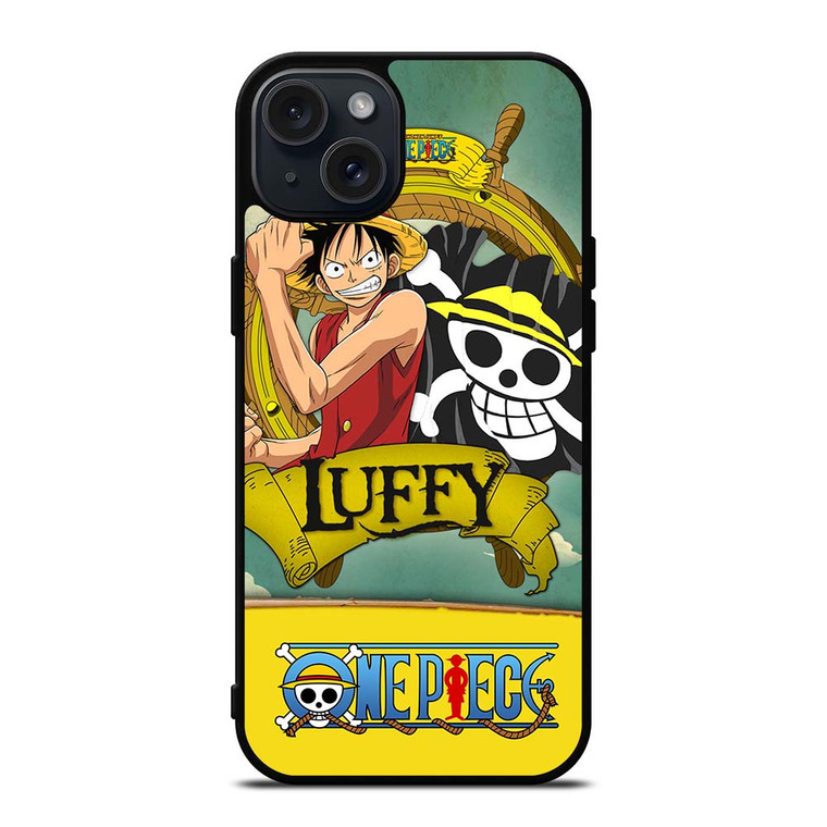 LUFFY ONE PIECE iPhone 15 Plus Case Cover LUFFY ONE PIECE iPhone 15 Plus Case Cover