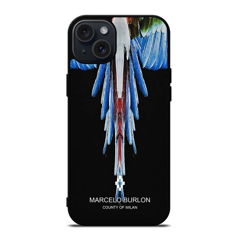 MARCELO BURLON BIRD iPhone 15 Plus Case Cover